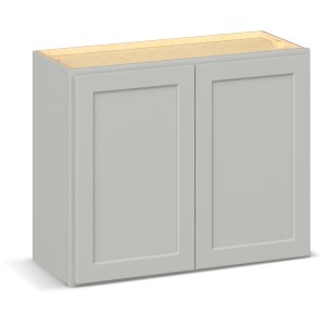 RELIABILT Parkstone II Wall Cabinet, Light Gray, 30" W, 2 Doors, Fully Assembled - 641343 | Lowe's Pro Supply